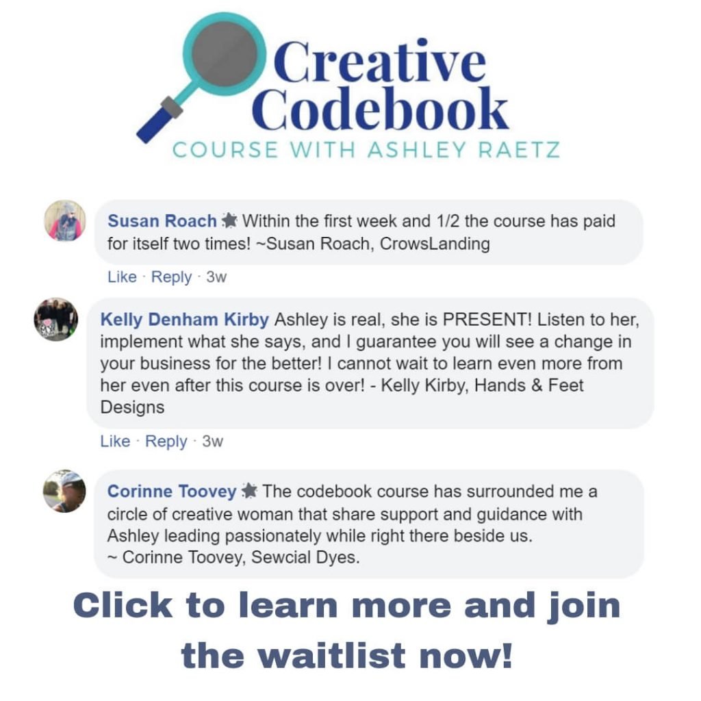 testimonials of creative codebook course